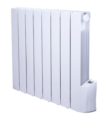 Warm Tech Radiateur à inertie fluide 1200W 8 éléments - Blanc - vue 3