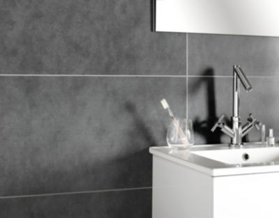 Lambris PVC Béton Gris clair (vendu à la botte)