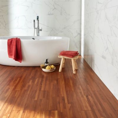 Lambris PVC Carrara Gloss marbre blanc (vendu à la botte)