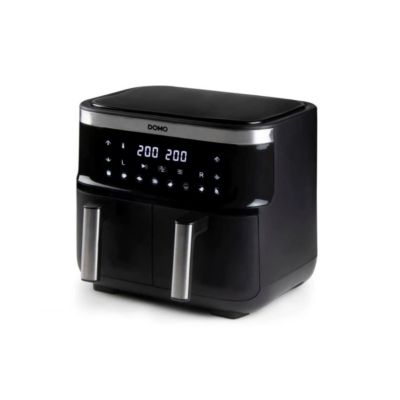 Domo DO537FR friteuse Double 4 L Autonome Friteuse d'air chaud Noir - vue 7