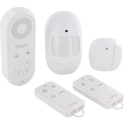 Chacon Kit alarme sans fil avec avertisseur vocal Blanc - vue 3