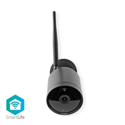 Caméra extérieure SmartLife Wi-Fi  Full HD 1080p IP65 Noir NEDIS