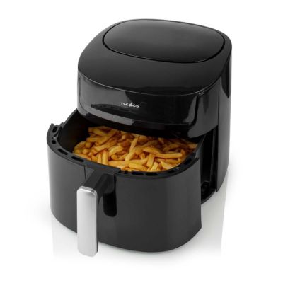 Nedis Friteuse À Air Chaud 7.2l Sans Huile 1800w Air Fryer Noir - vue 3