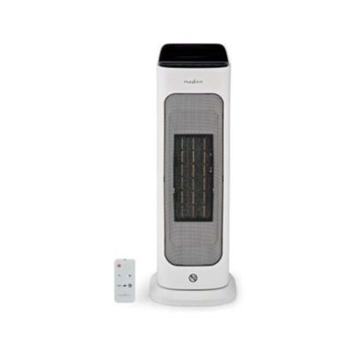 Radiateur soufflant de salle de bains 2000 W blanc Surface jusqua 20 m2 H. 49.8 cm - nedis