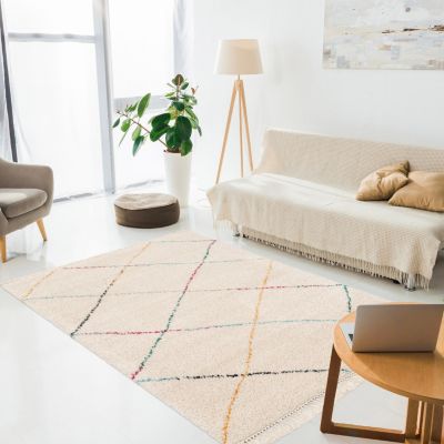 Tapis losanges colorés multicouleurs L.230 x l.160cm Balta - Balta