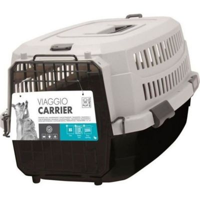 M-PETS Caisse de transport Viaggio Carrier M - 68x47,6x45cm - Noir et gris - Pour chien - vue 3