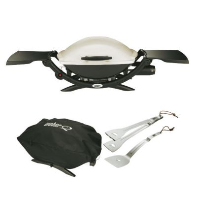 Barbecue gaz Q 2000 + housse et kit accessoires
