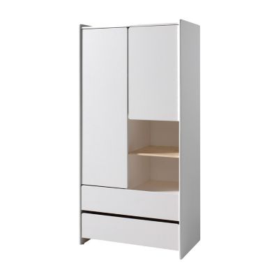Armoire 2 portes Vipack Kiddy - Blanc