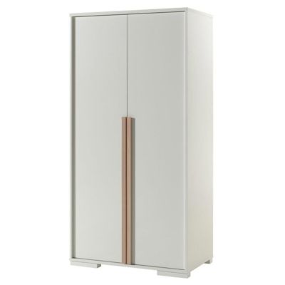 Armoire 2 Portes "London" 195cm Blanc