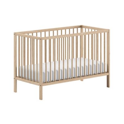 Lit bébé 60x120 sommier inclus Vipack Meryl Bois