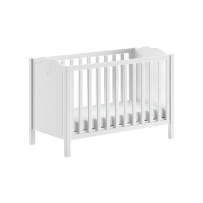 Lit bébé 60x120 Vipack Amori Blanc