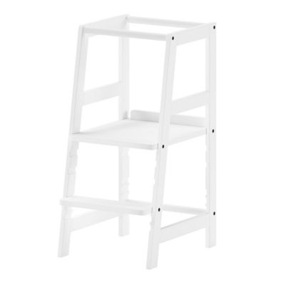 Tour d'Apprentissage en Hêtre "Nature" 85cm Blanc