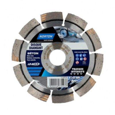 NORTON Disque diamant intensif constructif 125 IHD