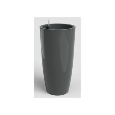 Pot de fleurs ARTEVASI Santorini SWS 65 BR Intérieurextérieur Plastique Ø33 x H65 cm 43 - vue 3