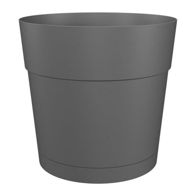Pot à fleurs et plantes rond CAPRI LARGE Plastique Réservoir d'eau diamètre 40 cm ARTEVASI - vue 3