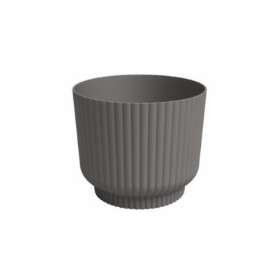 Pot de fleur - ARTEVASI - Miami Wavy - 30 cm - 13 L - Anthracite