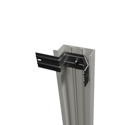 Tapée d'isolation pour porte d'entrée aluminium blanc G85 140mm