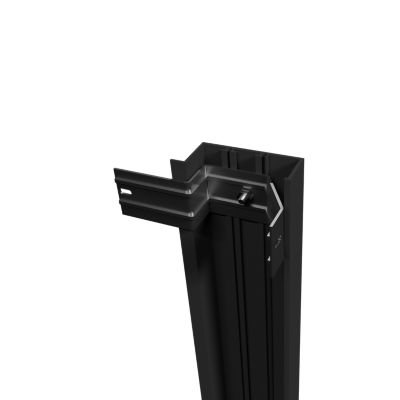 Tapée d'isolation pour porte d'entrée aluminium gris G85 140mm