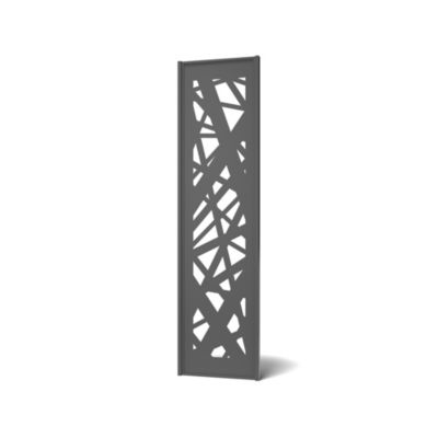 Panneau décoratif 5 pour pergola chêne clair H.225 x l.120 cm 4ALU