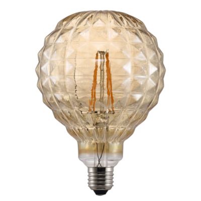 Ampoule LED décorative E27 ?12cm 140lm 2W ambré blanc chaud Nordlux