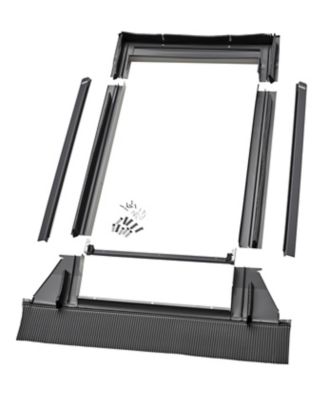 Raccord fenêtre de toit simple sur tuiles Velux EDW SK08 rouge