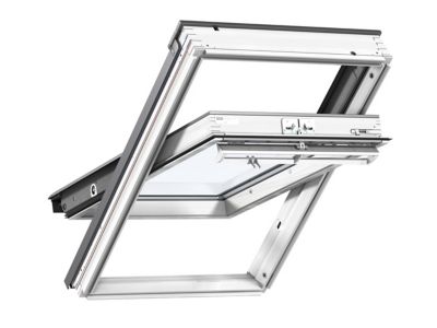 Fenêtre de toit à rotation VELUX Confort Whitefinish bois peint en . 55 x H. 78 cm GGL 2076 CK02
