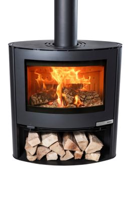 Poêle à bois en acier AduroÂ 15.2 noir 6.5KW
