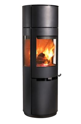 Poêle à bois en acier AduroÂ 9.7 6Â kW 140m²
