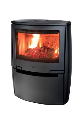 Poêle à  bois AduroÂ 18 noir mat 6 5Â kW