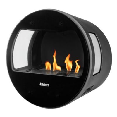 Poêle bioéthanol en acier Aduro B1 noir 1,2L - sans conduit - Aduro