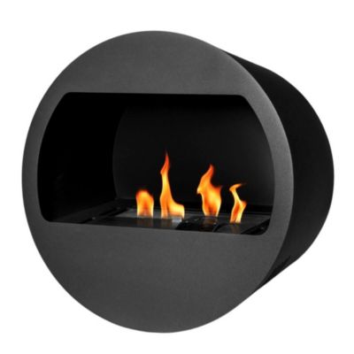 Poêle bioéthanol en acier Aduro B2 noir 1,2L - sans conduit - Aduro