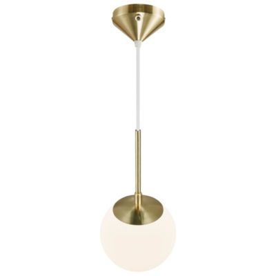 Suspension GRANT 15 verre et métal laiton IP20 E14 Nordlux Intérieur - vue 2