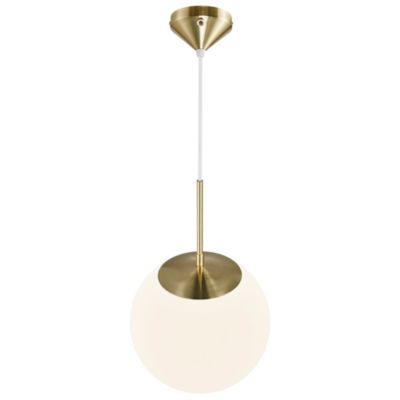 Suspension GRANT 25 verre et métal laiton IP20 E27 Nordlux Intérieur - vue 2