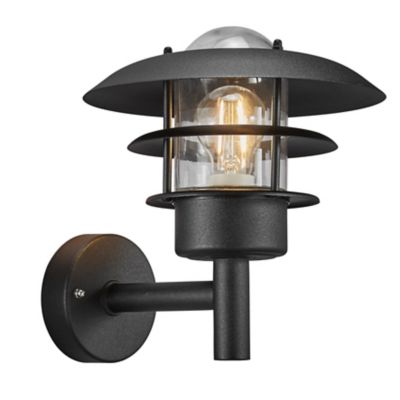 Applique extérieure montante Marselis E27 NOIR IP44 60W Nordlux