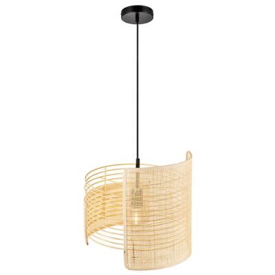Suspension Jaffna réglable E27 IP20 60W Ø38 cm Nordlux naturel