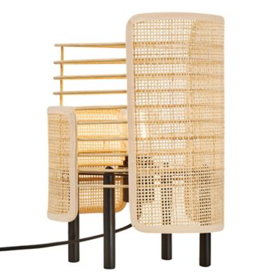 Lampe de table Jaffna E27 IP20 40W Ø25,2cm Nordlux naturel