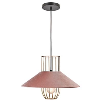 Suspension Diana E27 40W IP20 223,5 x 40 cm rose