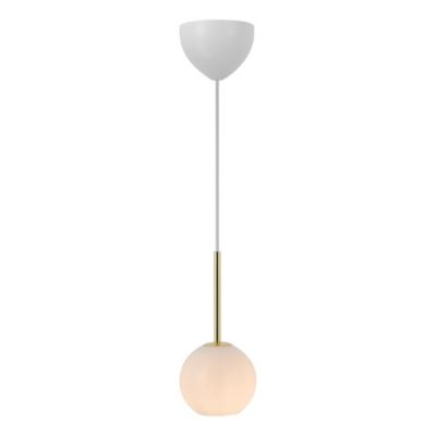 Suspension FRANCA 13 verre et métal laiton IP20 E14 Nordlux Intérieur - vue 2