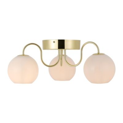 Plafonnier FRANCA métal laiton IP20 E14 Nordlux Intérieur - vue 2
