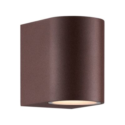 Applique murale DION simple GU10 aluminium couleur rouille IP44 Nordlux Extérieur - vue 2