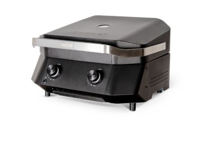 Plancha gaz en fonte 5kW Cozze 500 avec couvercle - Cozze