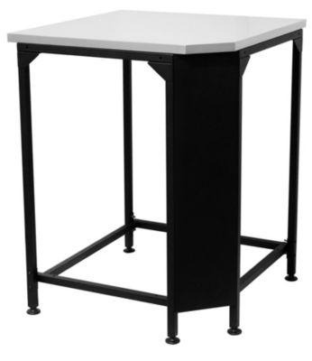 Table d'angle avec plan de travail en inox Cozze