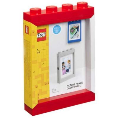 Cadre Photo Lego pour photo 7x5 ou 70x15 cm - Rouge