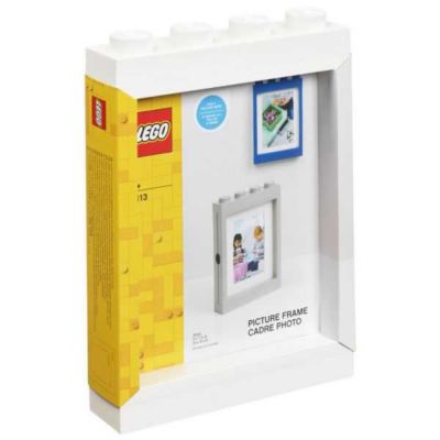 Cadre Photo Lego pour photo 7x5 ou 70x15 cm - Blanc
