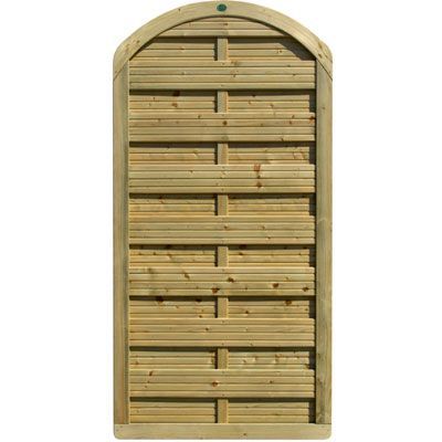 Demi-panneau bois arc BLOOMA Onora 90 x h.180 cm