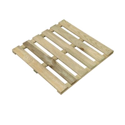 Dalle de terrasse en pin 45 x 45cm  ép.24mm