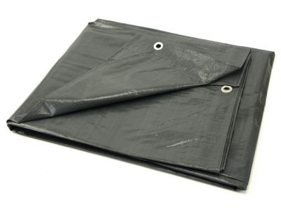 Bâche 15x20 120 gm² Polypropylène Revêtue PE Avec Oeillets Aluminium 1