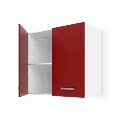 ULTRA Meuble haut de cuisine L 60 cm - Rouge mat