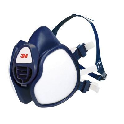 Demi-masque anti-gaz et anti-poussières filtre FFABEK1P3 3M