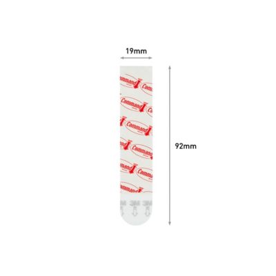 Languette de fixation enlevables Command, 8 pièces